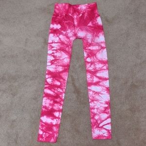 Kitty Gains tie dye seamless leggings